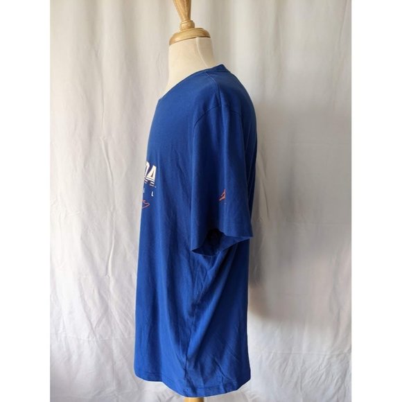 Men's Nike Jordan Florida Florida Gators Football T Shirt Size XXL Blue Orange - Picture 2 of 6
